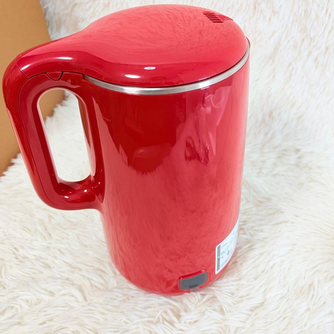 ソイリッチ SOY RICH 完全豆乳メーカー レッド レシピブック付き