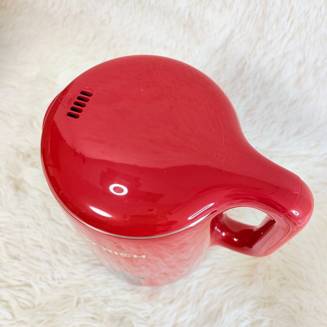 ソイリッチ SOY RICH 完全豆乳メーカー レッド レシピブック付き