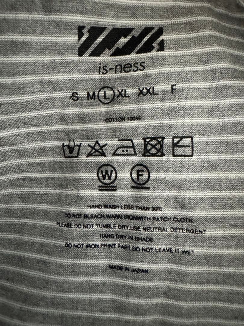 新品未使用 定価17,600円 イズネス バルーンロンT サイズL(48)グレー