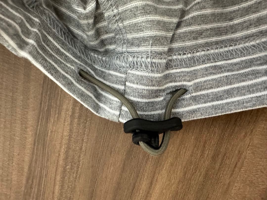 新品未使用 定価17,600円 イズネス バルーンロンT サイズL(48)グレー