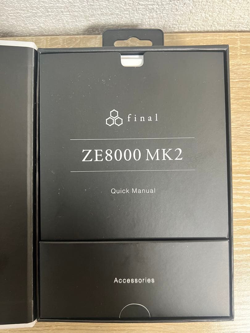 final ZE8000 MK2 ブラック ほぼ未使用 付属品完備