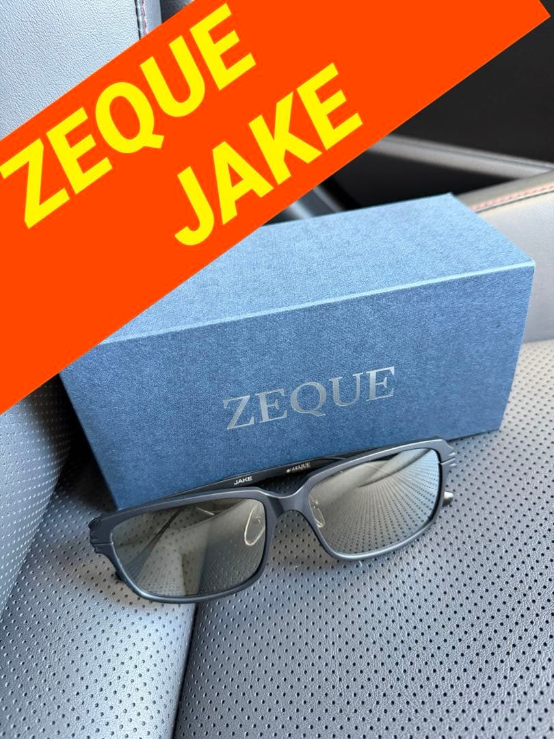 ZEQUE JAKE サングラス マットブラック