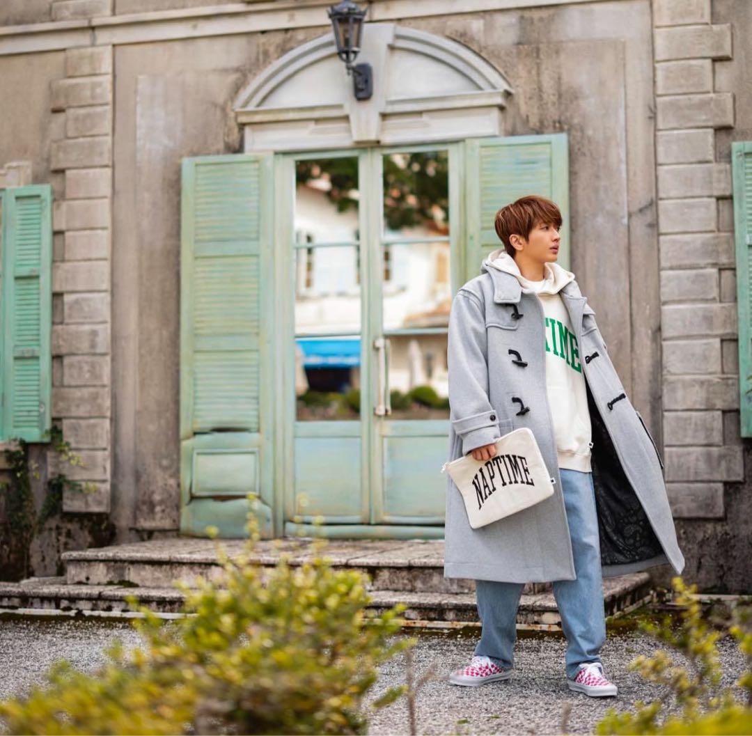 【新品】NissyNaptime.コート グレー Mサイズ