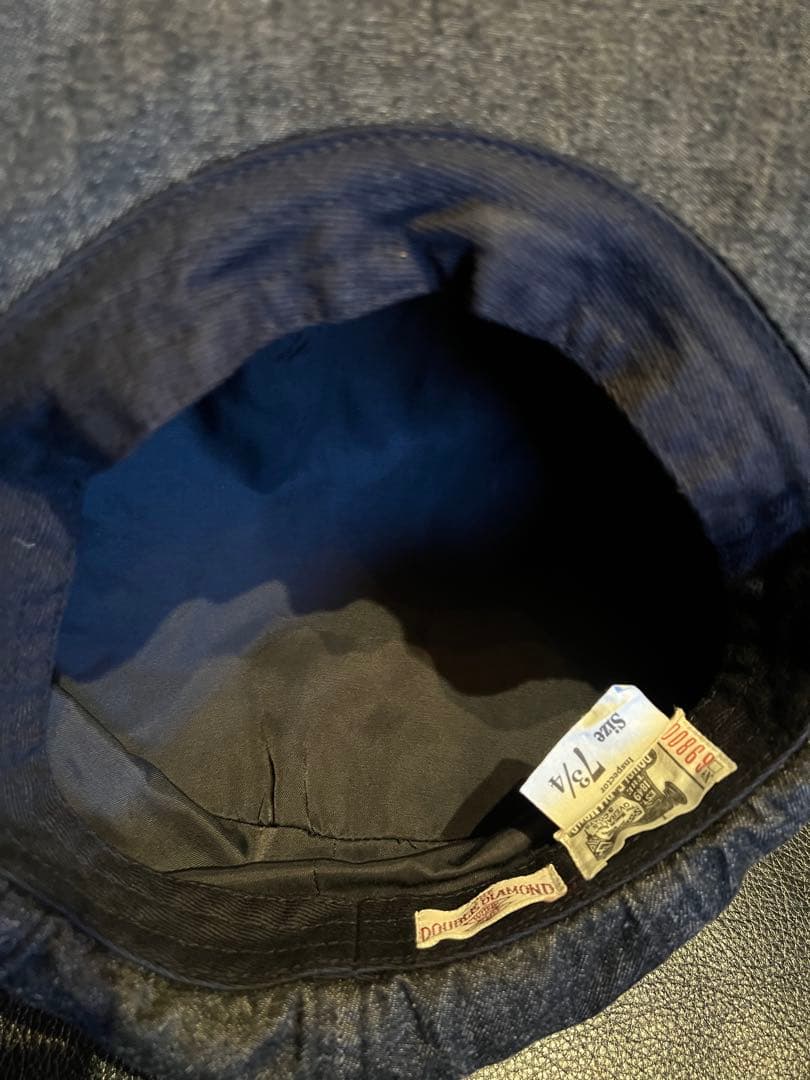 ザリアルマッコイズ ダブルダイアモンド キャスケット ワークキャップ