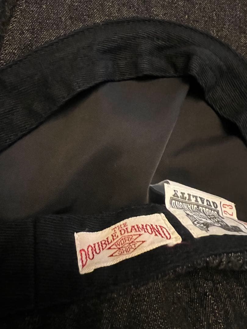 ザリアルマッコイズ ダブルダイアモンド キャスケット ワークキャップ