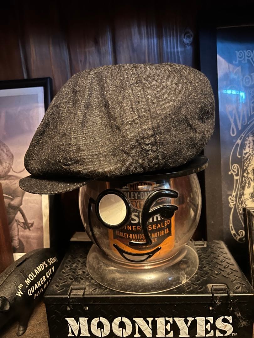 ザリアルマッコイズ ダブルダイアモンド キャスケット ワークキャップ