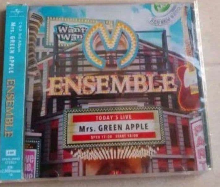 新品未開封 Mrs. GREEN APPLE 3作品