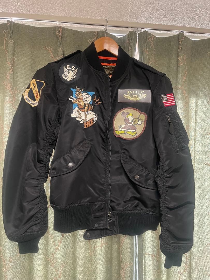 w*e様 AVIREX アヴィレックス L-2A フライトジャケットMA-1ワッ