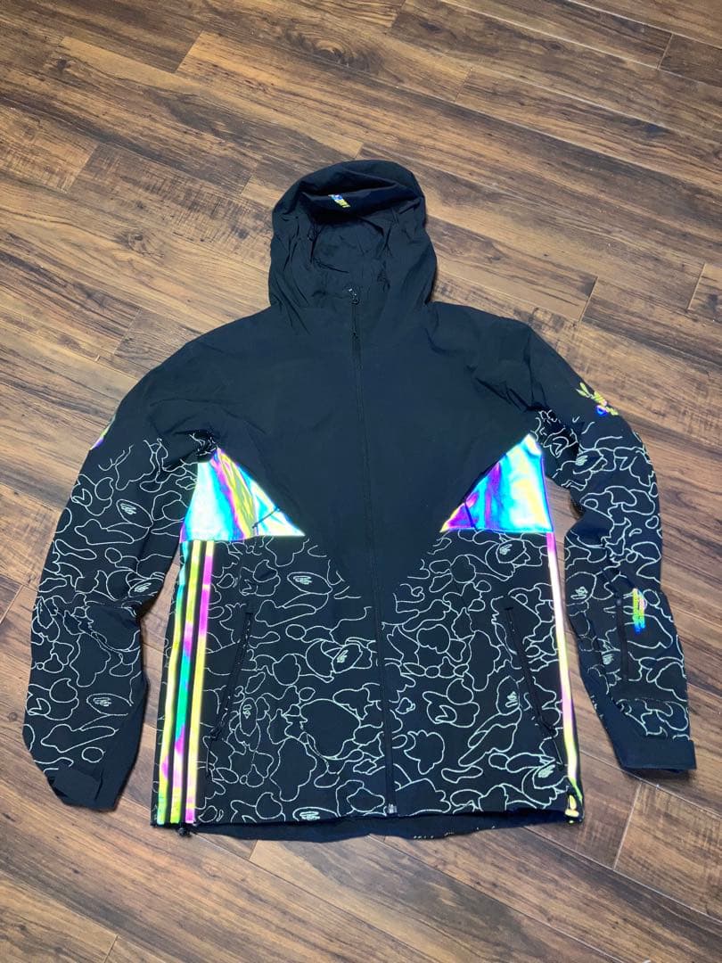 A BATHING APE フード付きジャケット