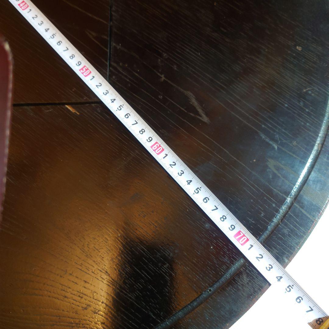 昭和20〜30年代　火鉢セット可能　折り畳み式囲炉裏ちゃぶ台