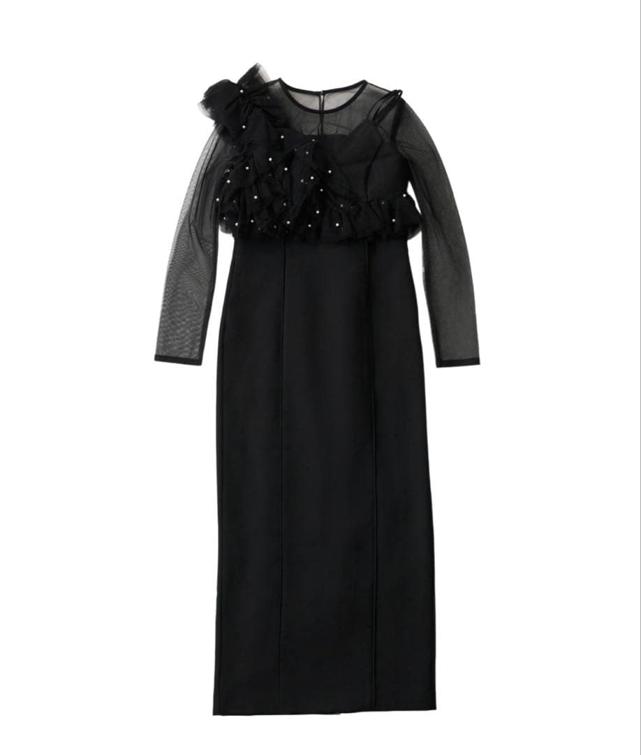 美品　 ANDRESD パールビスチェドレス　Mサイズ