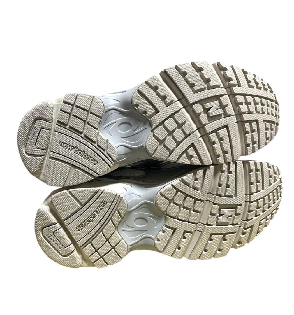 ニューバランス　725 ホワイト　シルバー　25.0