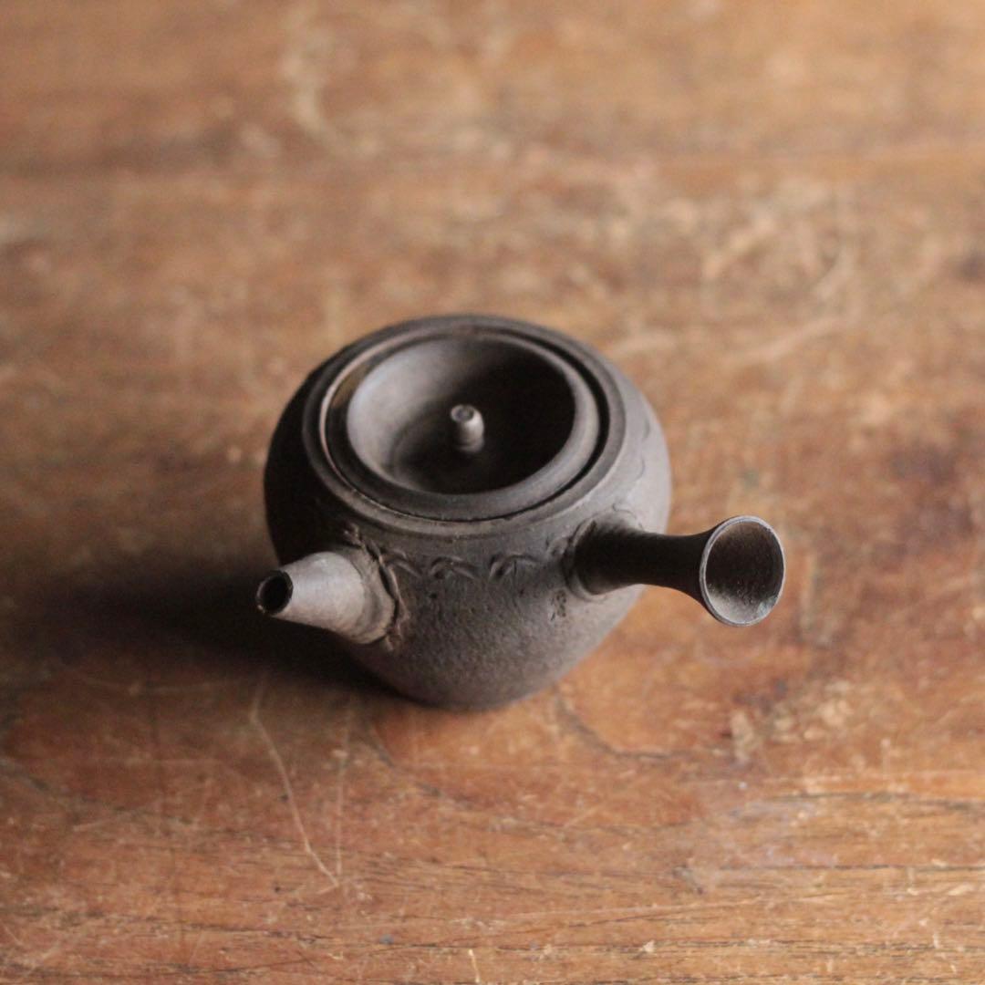 常滑 水野元光 南蛮 横手 急須 煎茶道具 古美術 古道具 幕末〜明治