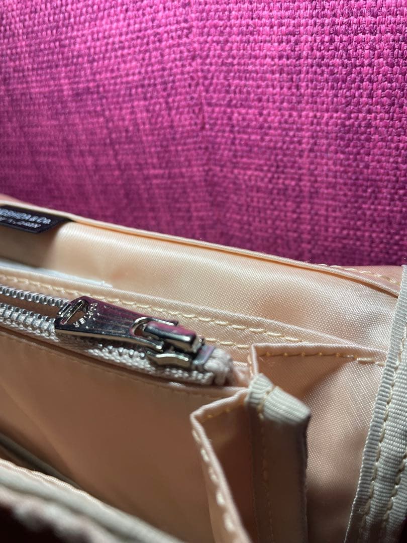 ミナペルホネン×ポーター　ロングウォト “tambourine” ピンク