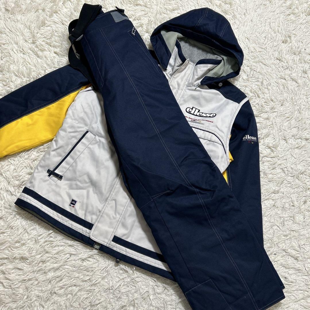 【2217】ellesse エレッセ スキーウェア セットアップ 上下セット