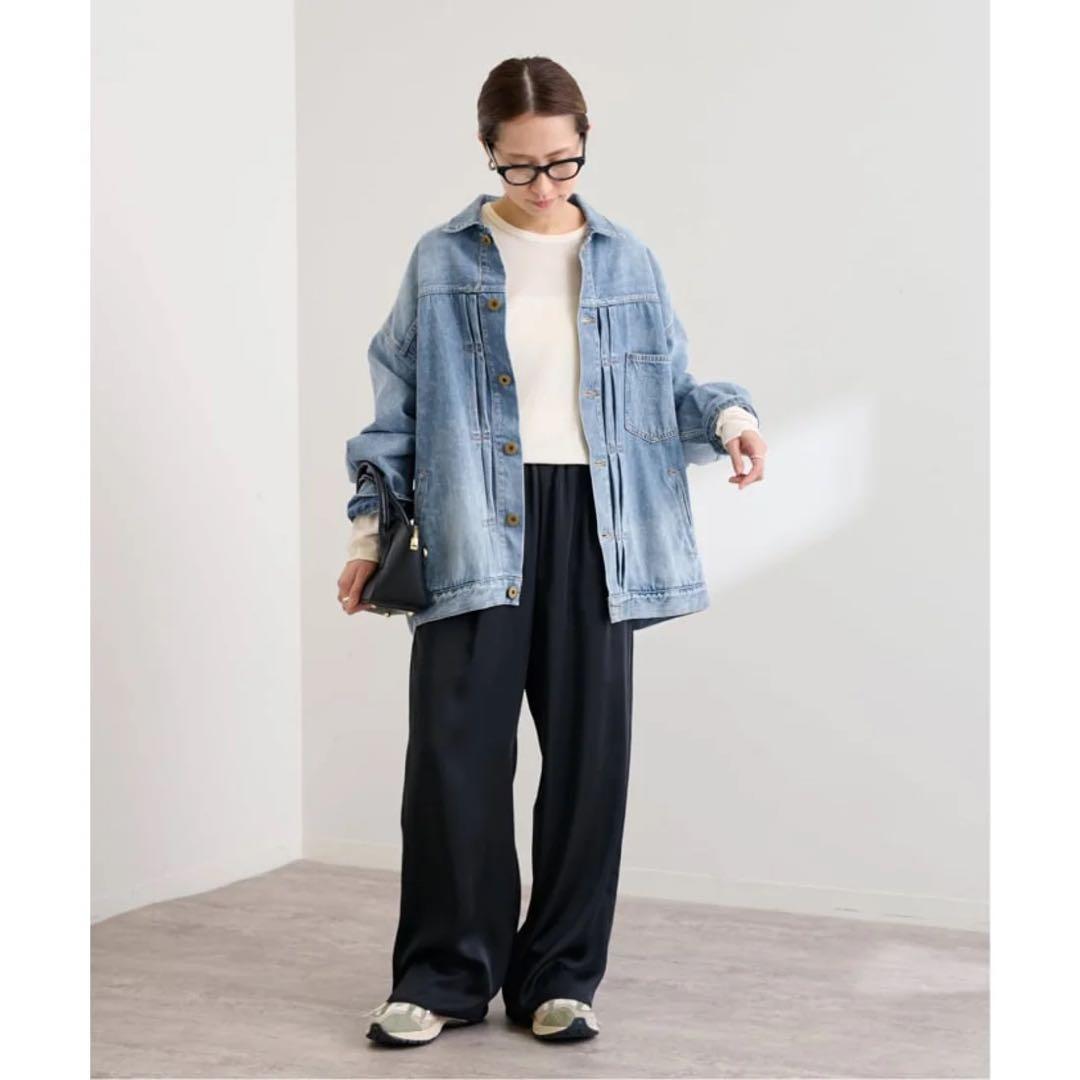 FRAMeWORK 【25AW新品】エクストララージデニムジャケット ブルー