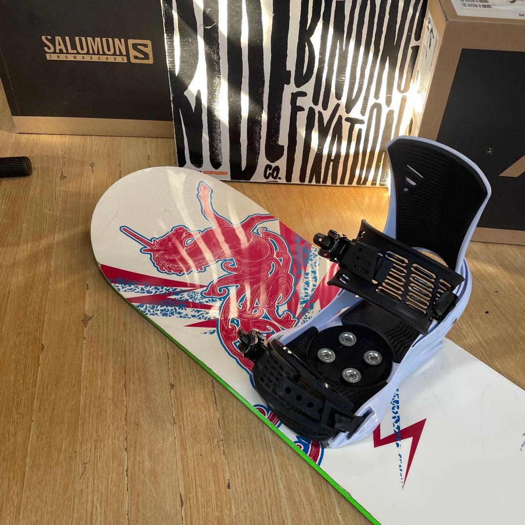 TORQREX×HEAD　良質国産　スノーボードセットOGASAKA製　バイン付