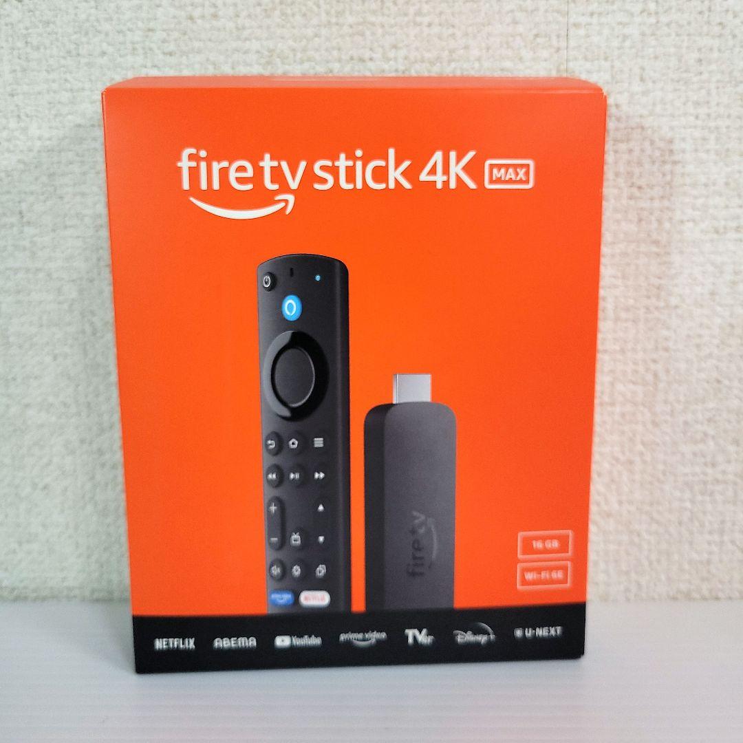Fire TV Stick 4K Max 16GB Wi-Fi 6E　未使用品