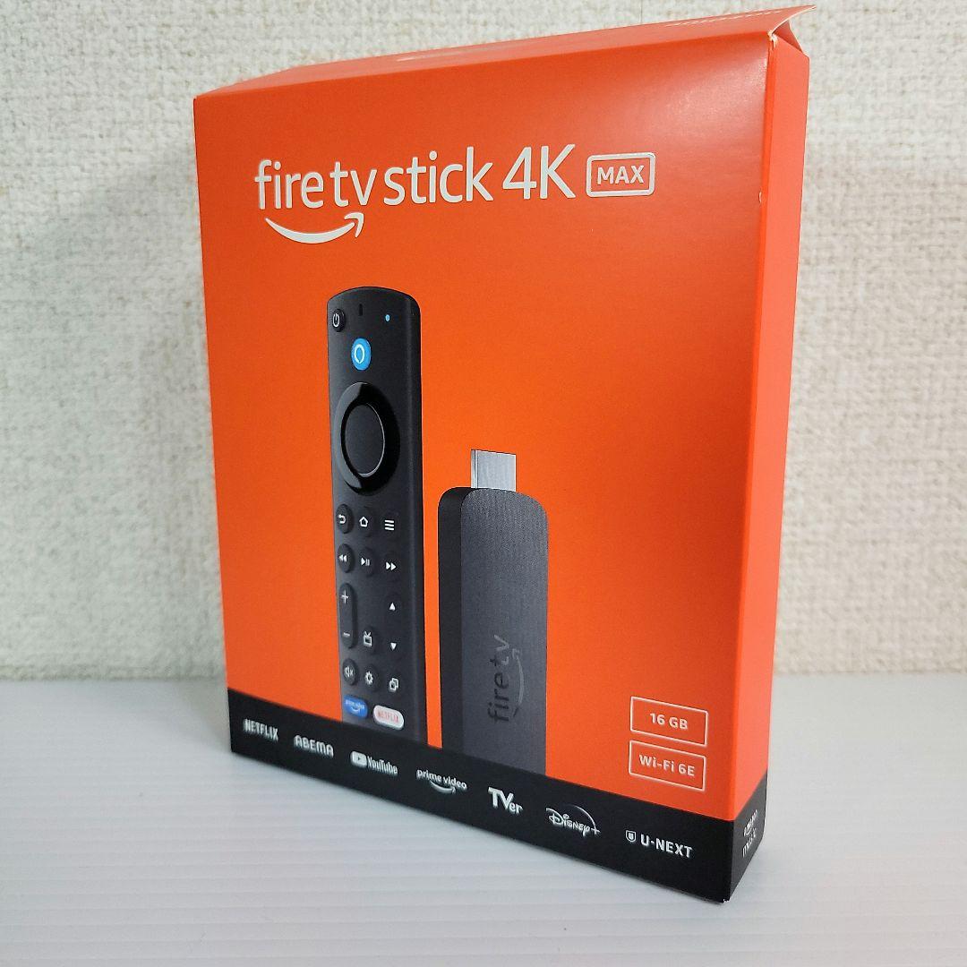 Fire TV Stick 4K Max 16GB Wi-Fi 6E　未使用品