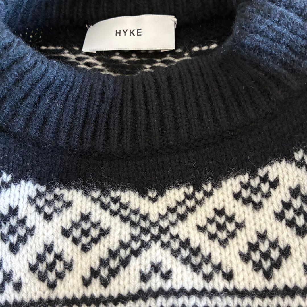 ハイクHYKEフリンジニットベスト