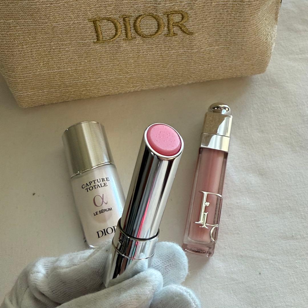 わかなお様 新品 Dior トライアルセット ポーチ付き 3セット