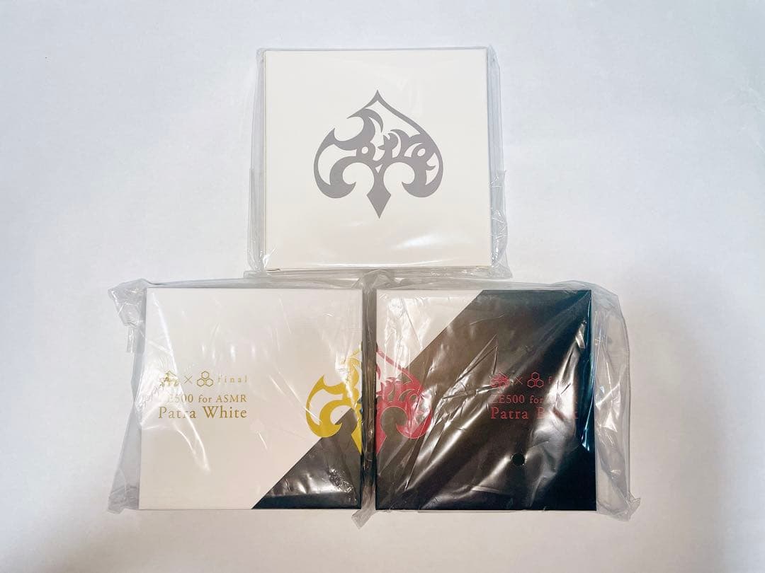 【新品未開封】周防パトラ　ZE500 for ASMR イヤホン2色セット