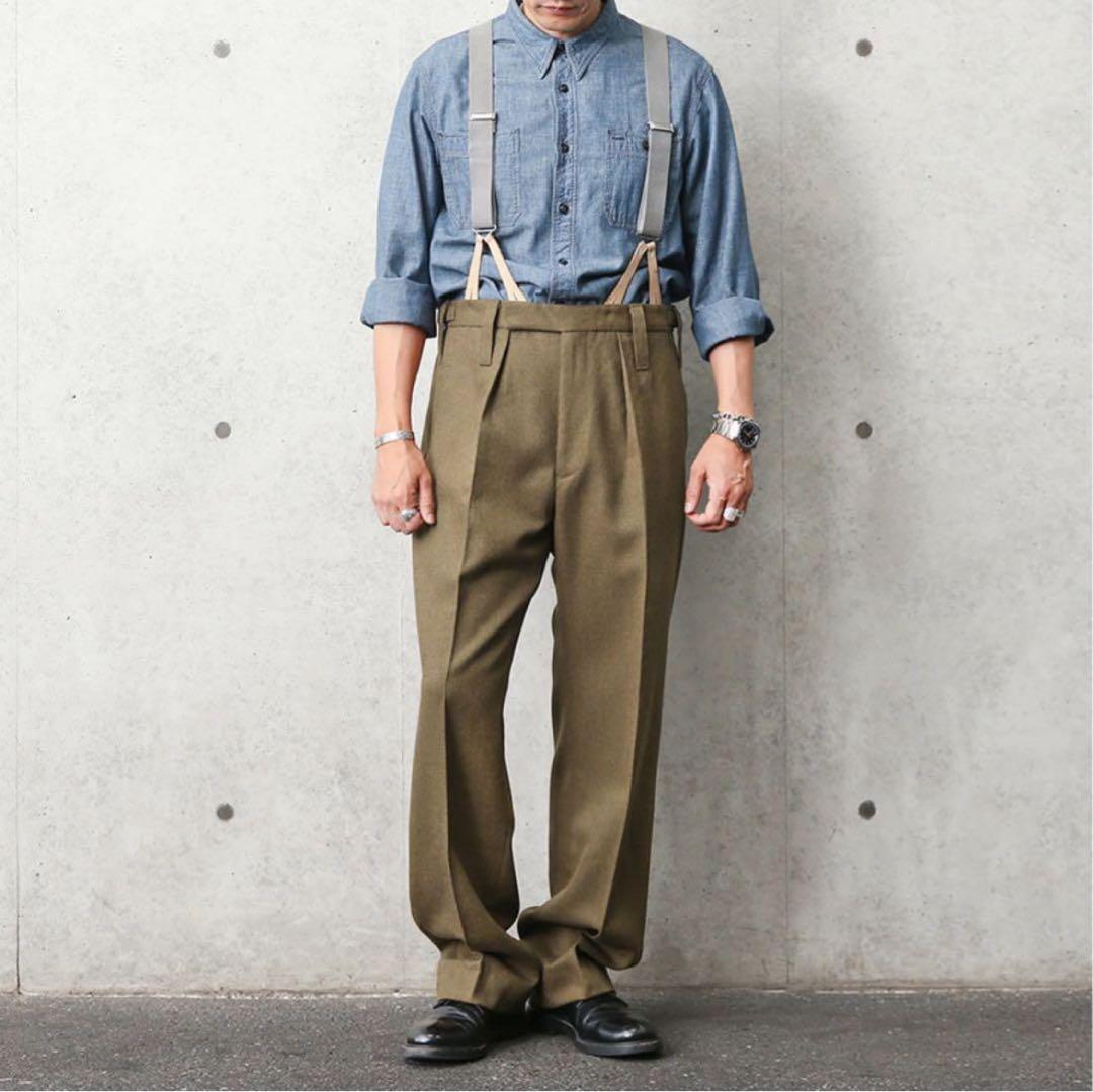 デッドストック イギリス軍 No.2 Wool ドレストラウザーズ ウエスト76