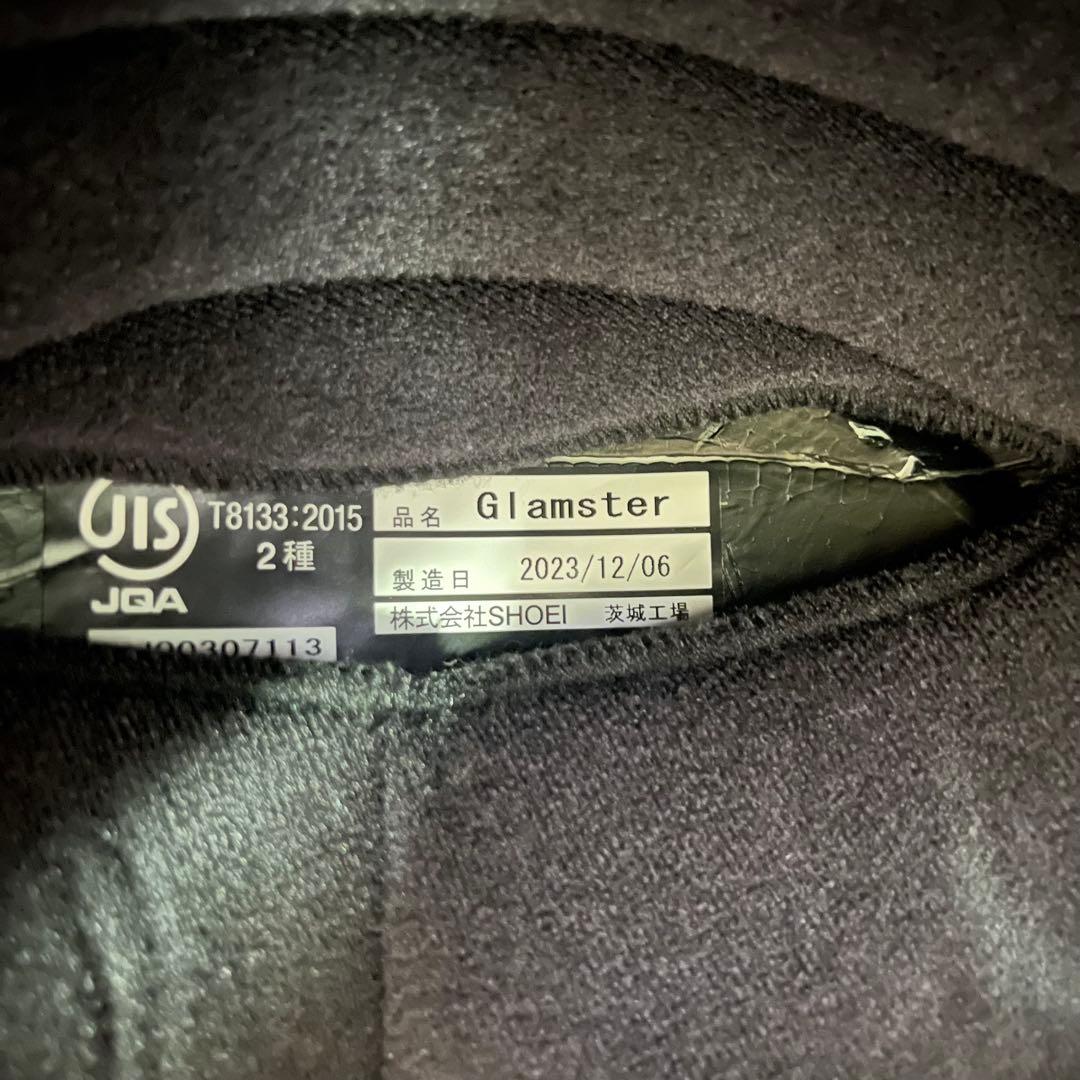 まあこ　SHOEI Glamster バサルトグレー フルフェイス