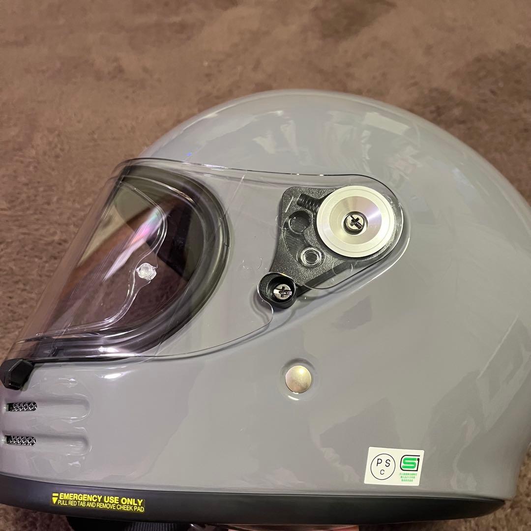 まあこ　SHOEI Glamster バサルトグレー フルフェイス