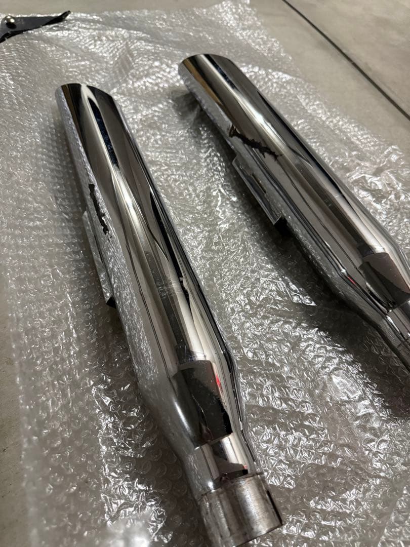 ハーレー　スポーツスター　スリップオン　スラッシュカット