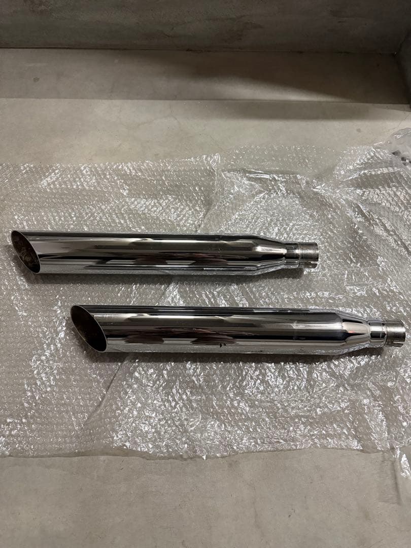 ハーレー　スポーツスター　スリップオン　スラッシュカット