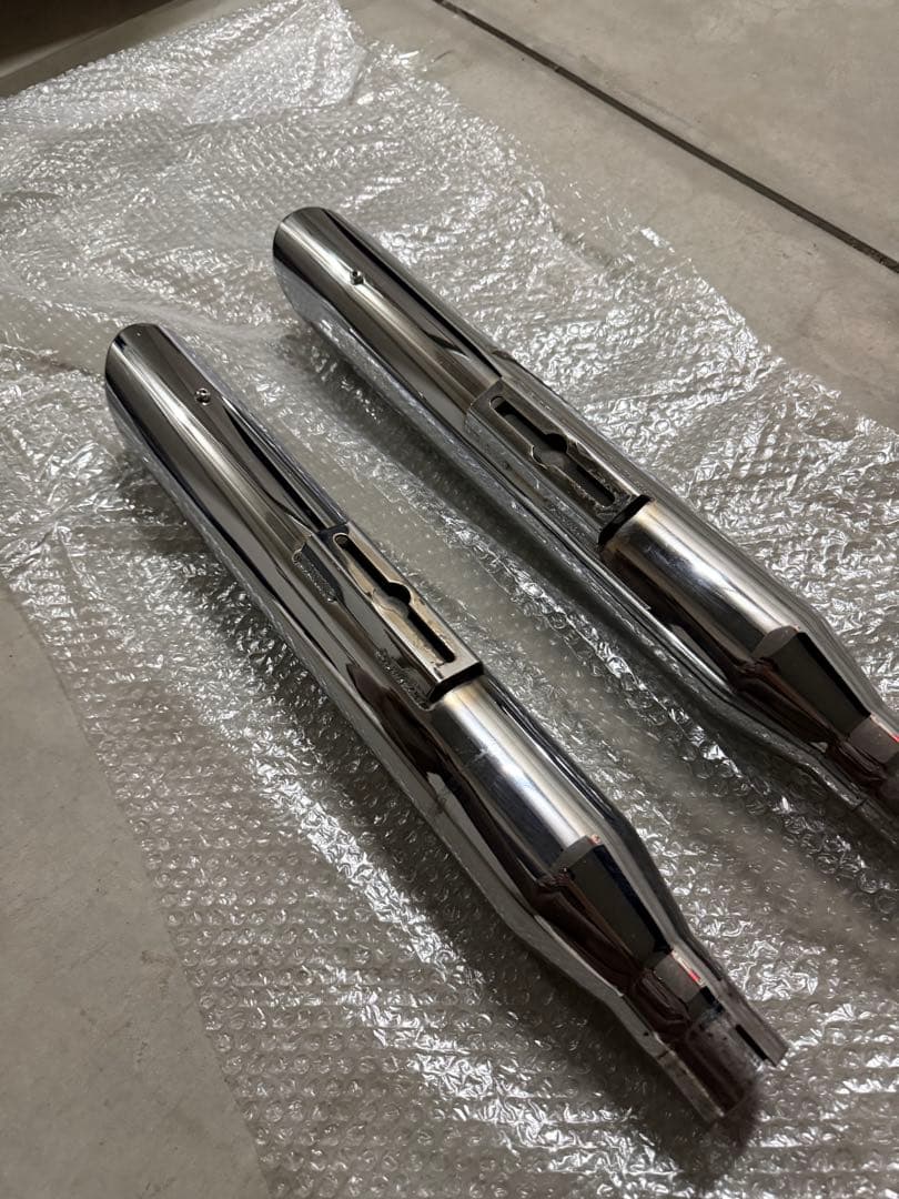 ハーレー　スポーツスター　スリップオン　スラッシュカット