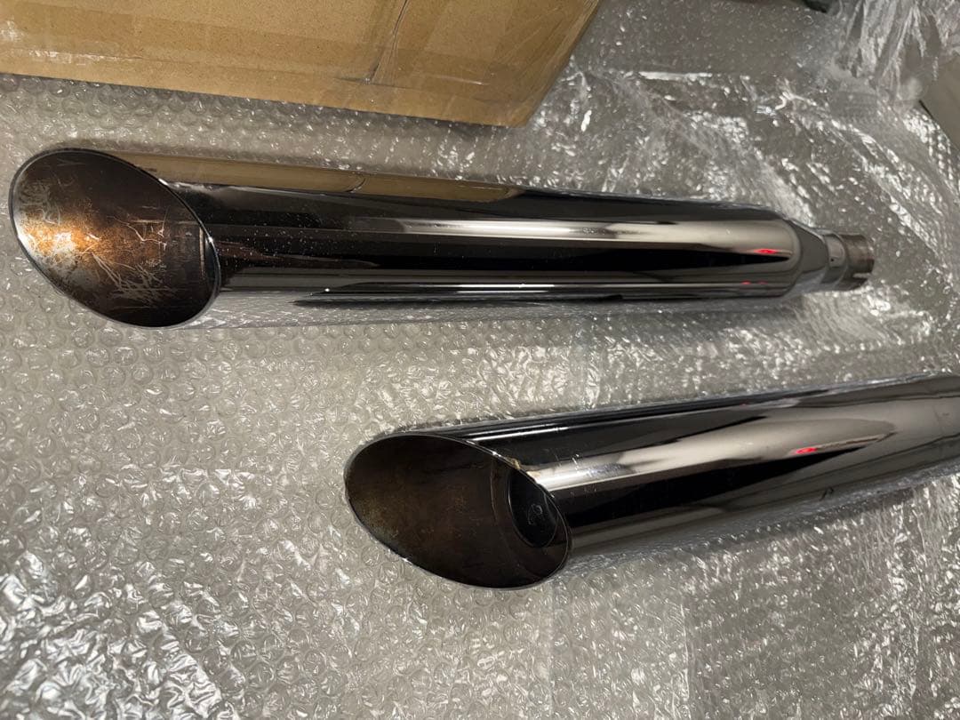 ハーレー　スポーツスター　スリップオン　スラッシュカット