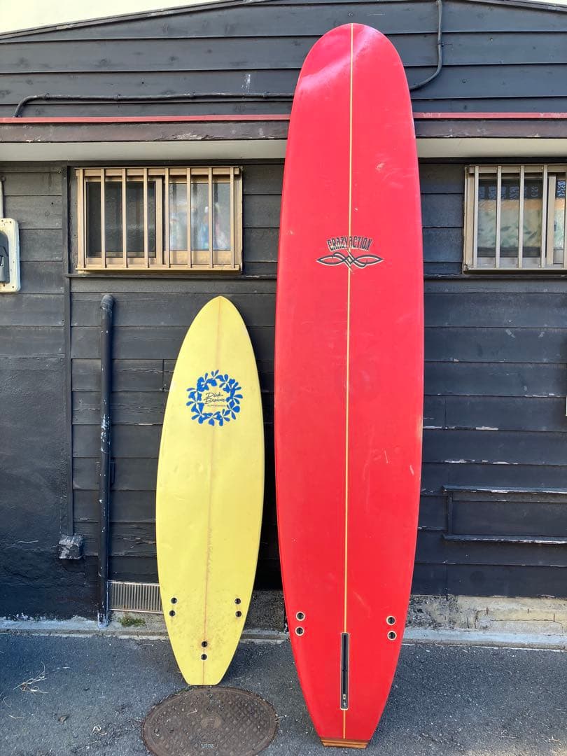 ロングボードとショートボードセット