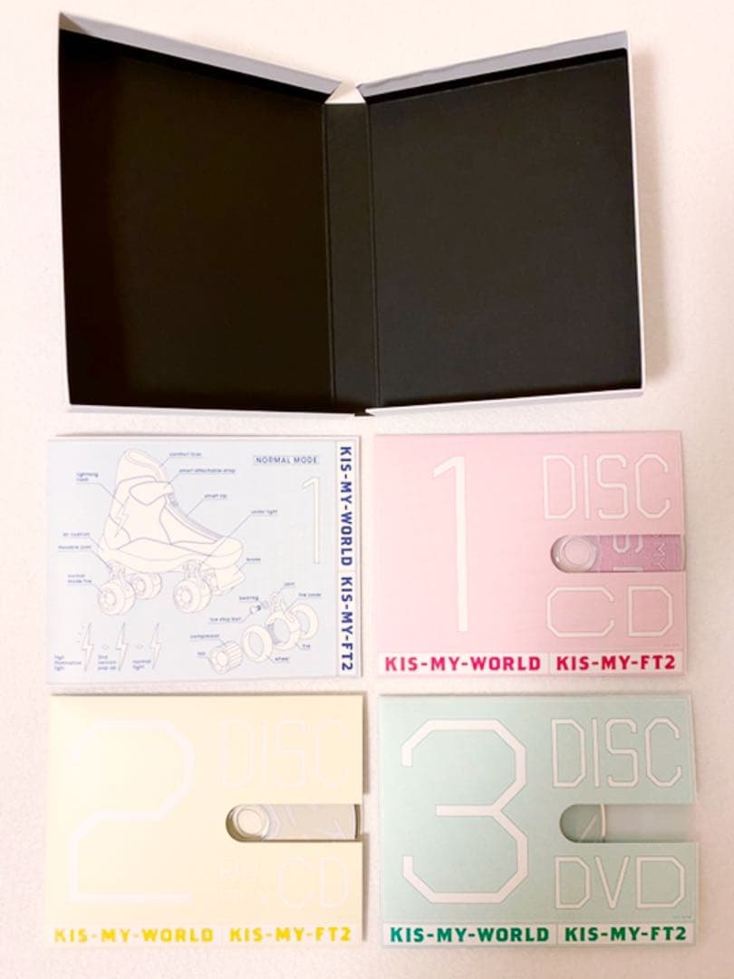 Kis-My-Ft2  KIS-MY-WORLD アルバム 3点セット