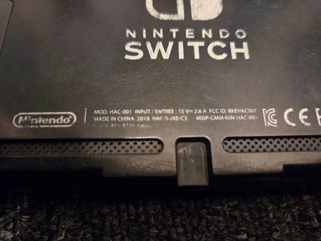 Nintendo Switch 本体 2018年製 ドック ACアダプター付き