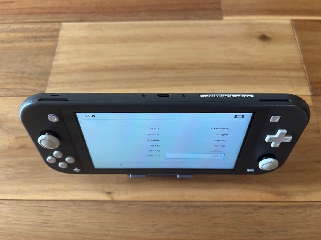 【動作確認済】任天堂Switch Lite 本体 グレー 充電器付き