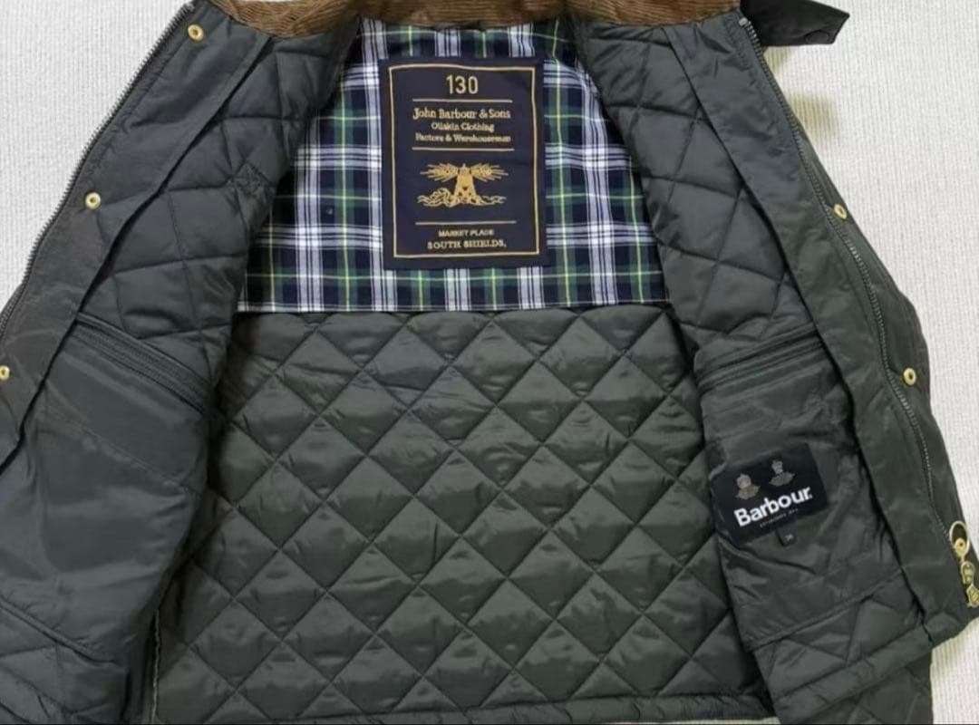 Barbour 130周年記念 キルティングジャケット