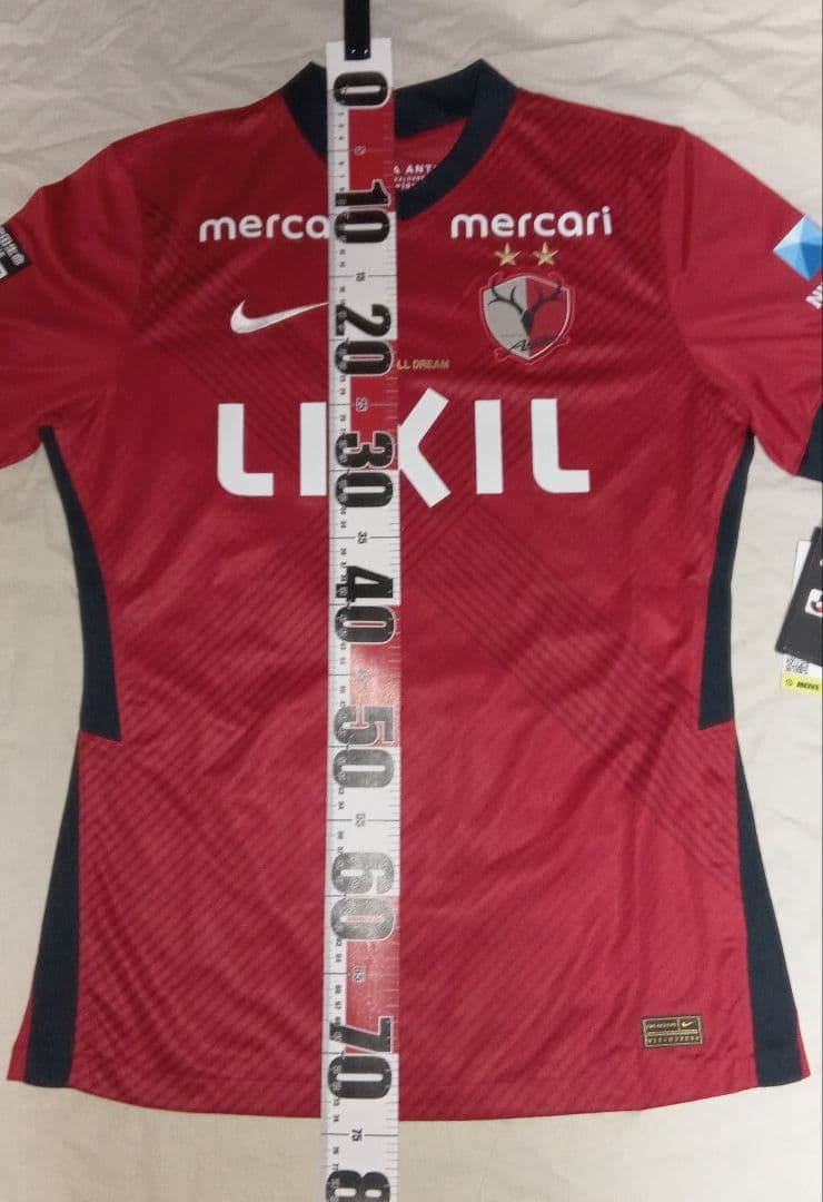 【匿名配送】【入手困難】鹿島アントラーズ　ユニホーム　赤　紺　AYASE　18