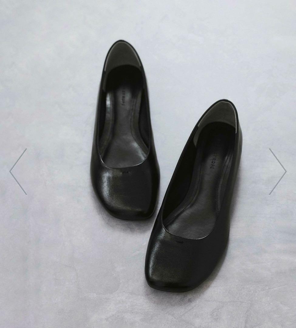 ADAM ET ROPE' / アダムエロペ　ラウンドフラットシューズ