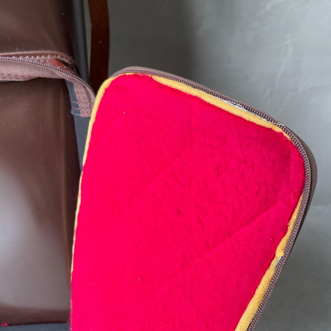 レザー　ライフル　ガンケース　セミハード　バッグ　銃のカバー　本革ストラップ付き