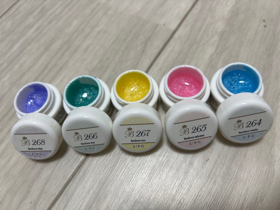 【みー】258色＋おまけで25色ジェルセット売り