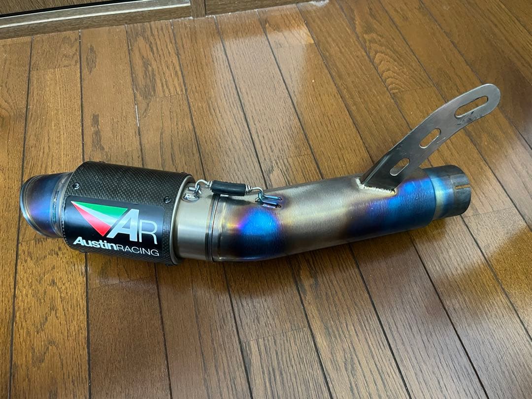 gsxr1000 用マフラー　純正エキパイとセット
