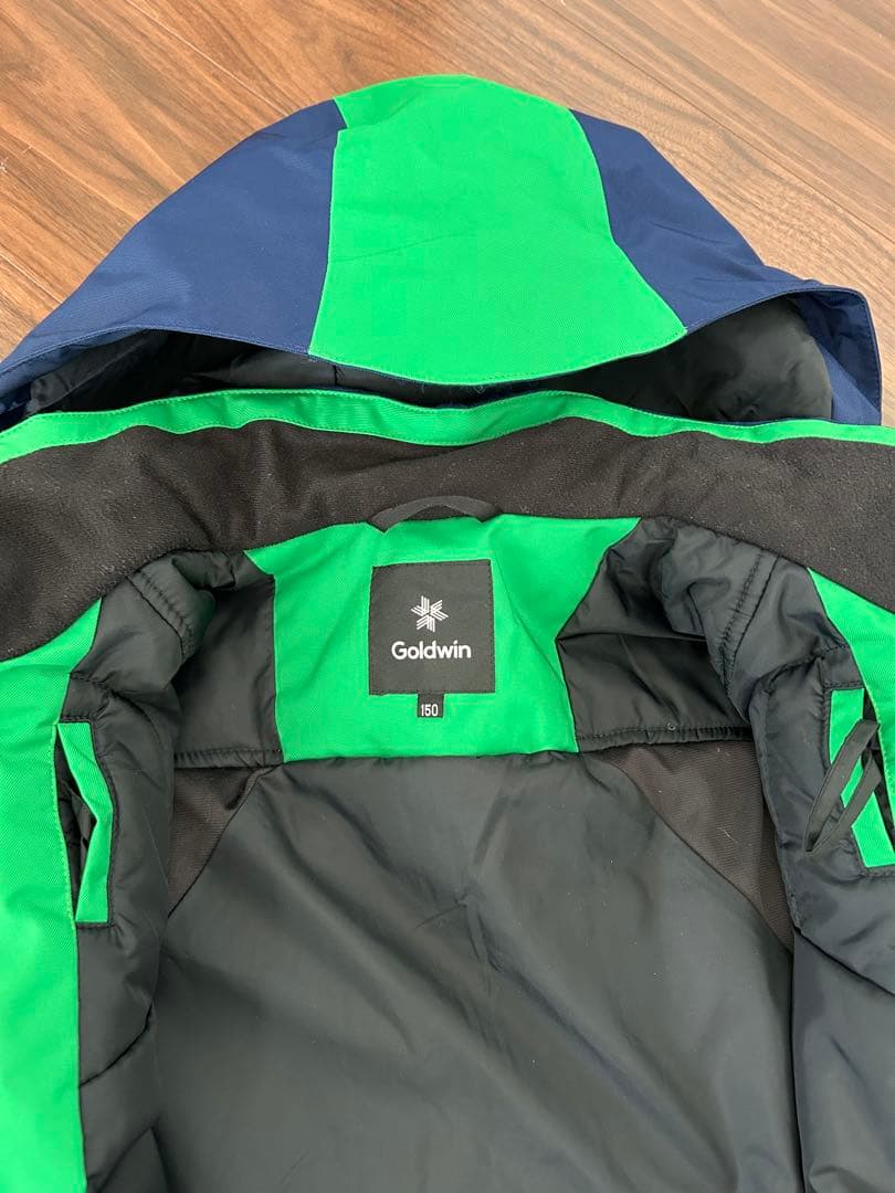 Goldwin サイズ調整付きスキーウェア上下セット ジュニア 150サイズ