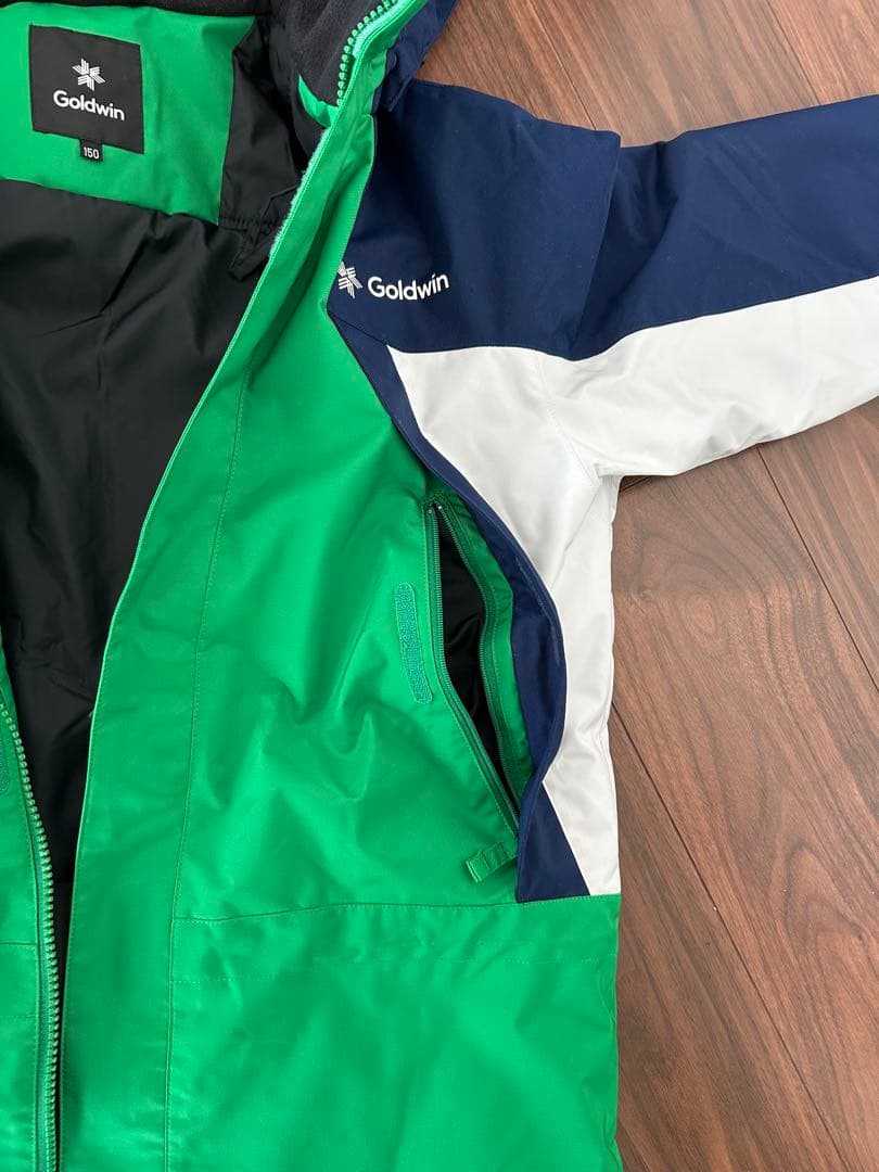 Goldwin サイズ調整付きスキーウェア上下セット ジュニア 150サイズ