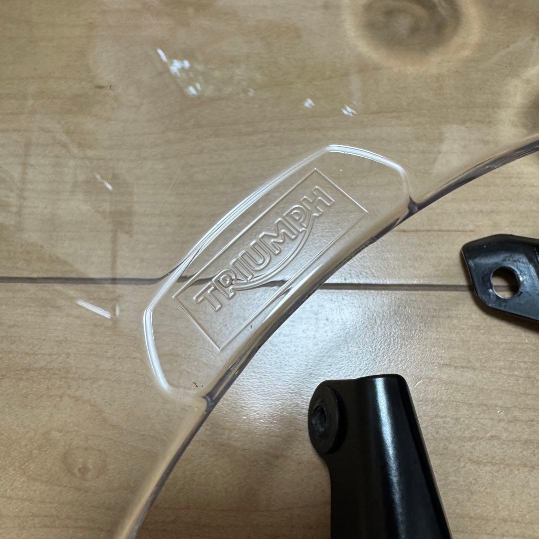 TRIUMPH純正　ウィンドシールド　ストリートスクランブラー（900）クリア