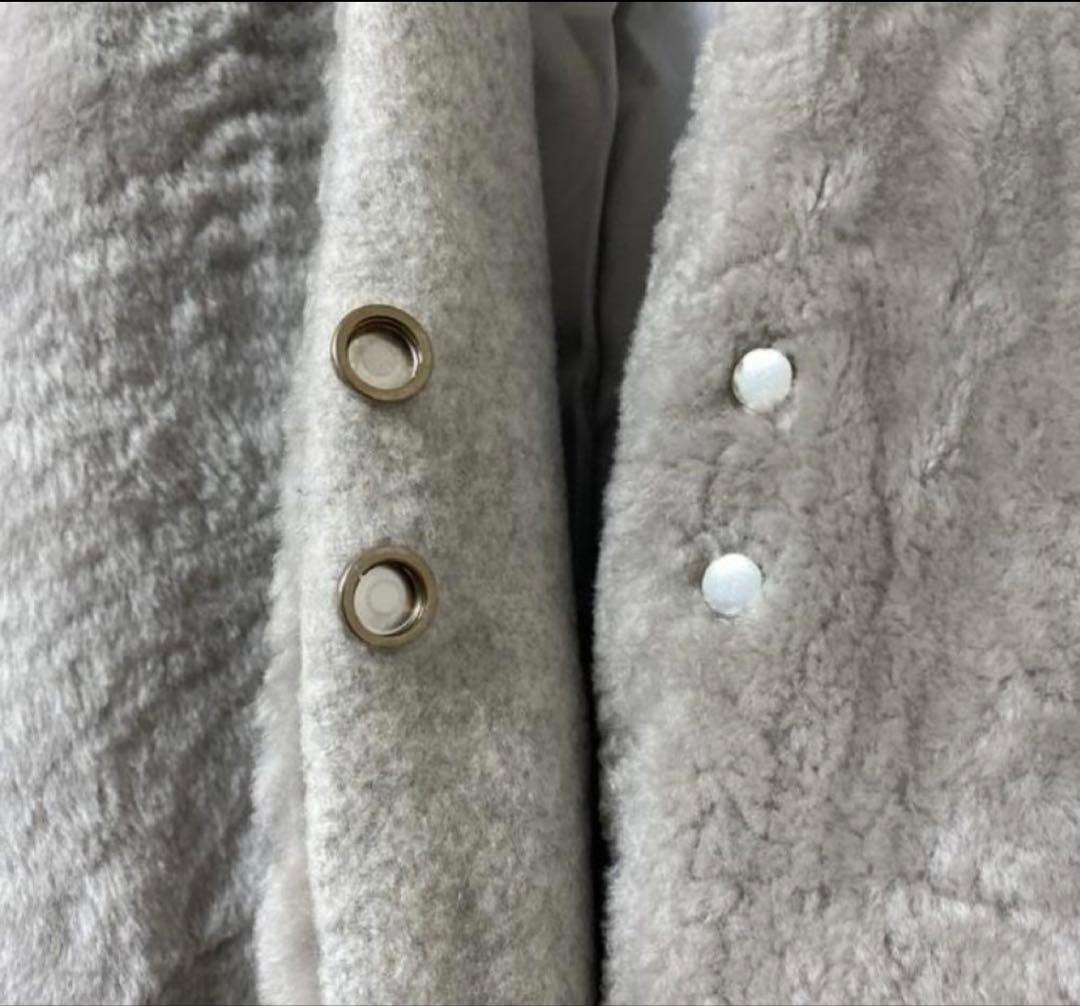 ELENDEEK リアルムートン コート