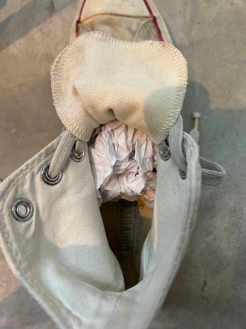 オールスター usa製　80s チャック　青枠　6 1/2