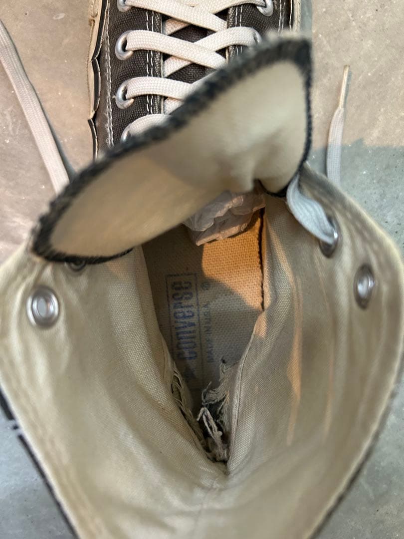 オールスター usa製　80s チャック　青枠　6 1/2