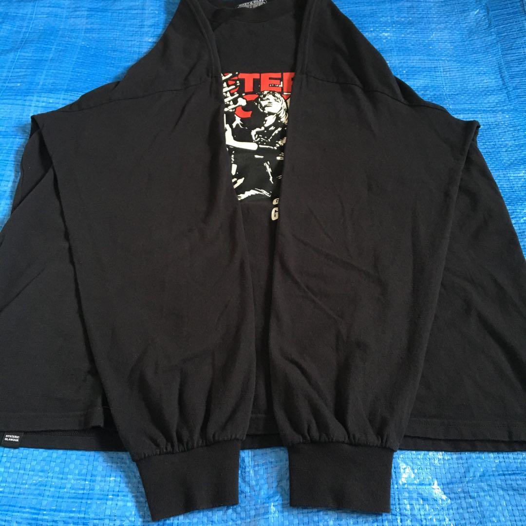 ヒステリックグラマー★ ROCK CITY⬛︎ロンT⬛︎長袖カットソー⬛︎XL